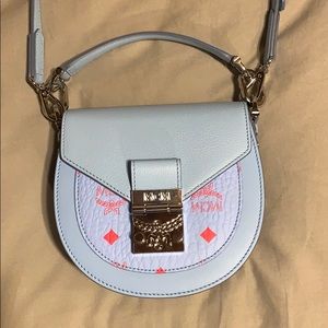 NEW MCM Patricia Shoulder bag colorblock Visetos